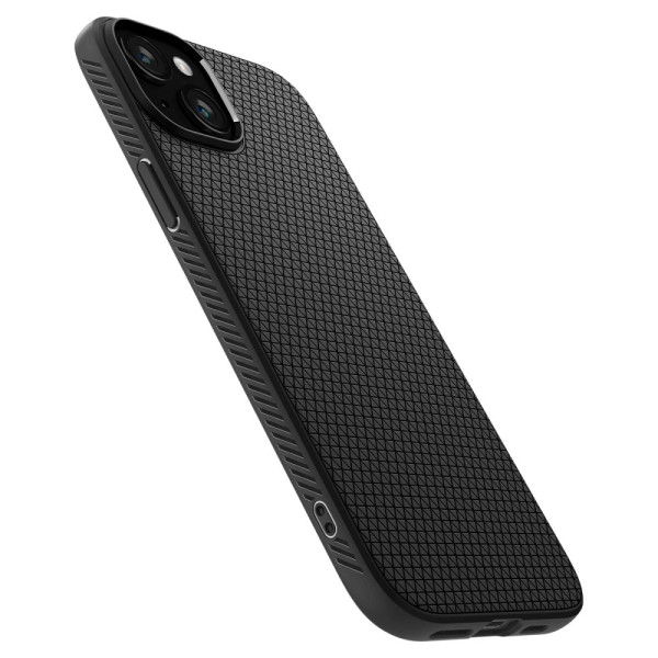 Etui Do iPhone 15 Plus Spigen Liquid Air Czarny Matowy