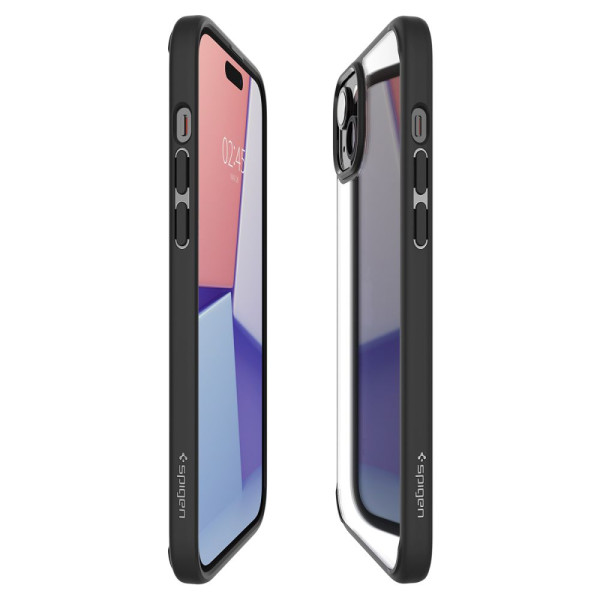 Etui Do iPhone 15 Plus Spigen Ultra Hybrid Czarny Matowy