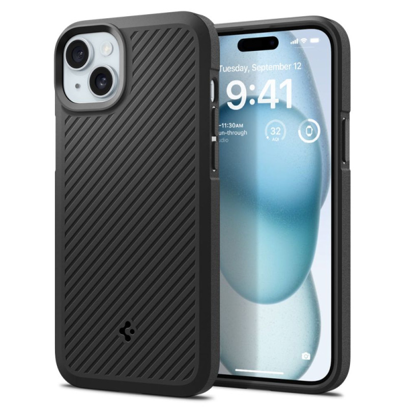 Etui Do iPhone 15 Plus Spigen Core Armor Czarny Matowy