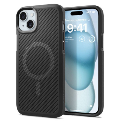 Etui Do iPhone 15 Plus Spigen Core Armor Mag MagSafe Czarny Matowy