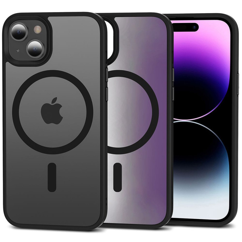 Etui Do iPhone 15 Tech-Protect Magmat MagSafe Czarny Matowy