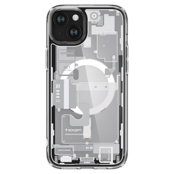 Etui Do iPhone 15 Plus Spigen Ultra Hybrid Mag MagSafe Przezroczysty