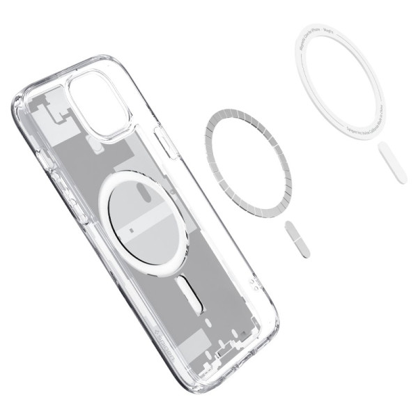 Etui Do iPhone 15 Plus Spigen Ultra Hybrid Mag MagSafe Przezroczysty