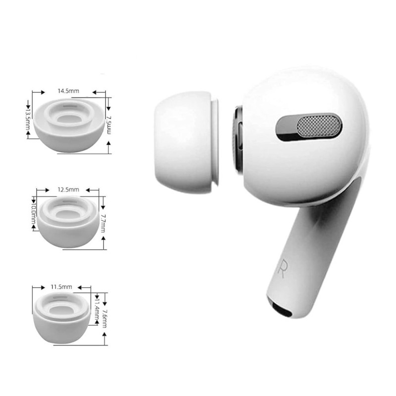 3x Nakładki Do Słuchawek Tech-Protect Ear Tips...