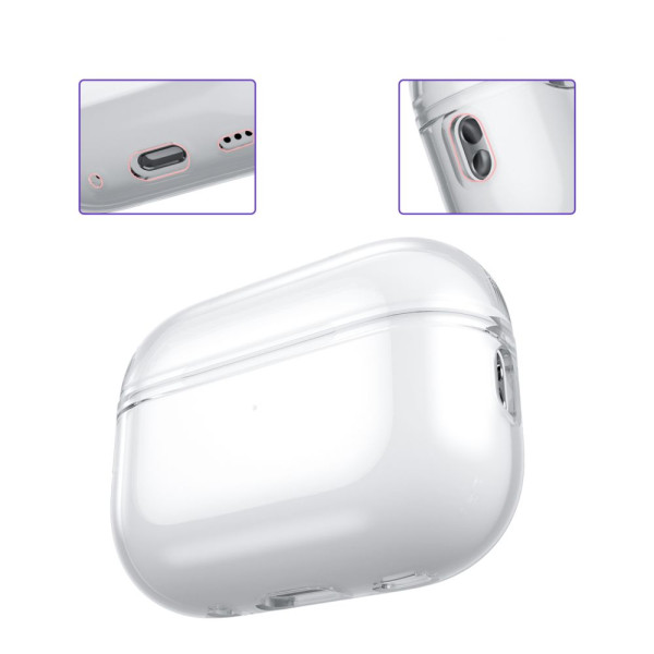Etui Do Apple AirPods Pro 1 / 2 Tech-Protect Flexair Przezroczysty