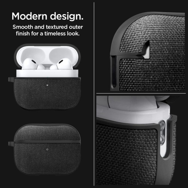 Etui Do Apple AirPods Pro 1 / 2 Spigen Urban Fit Czarny