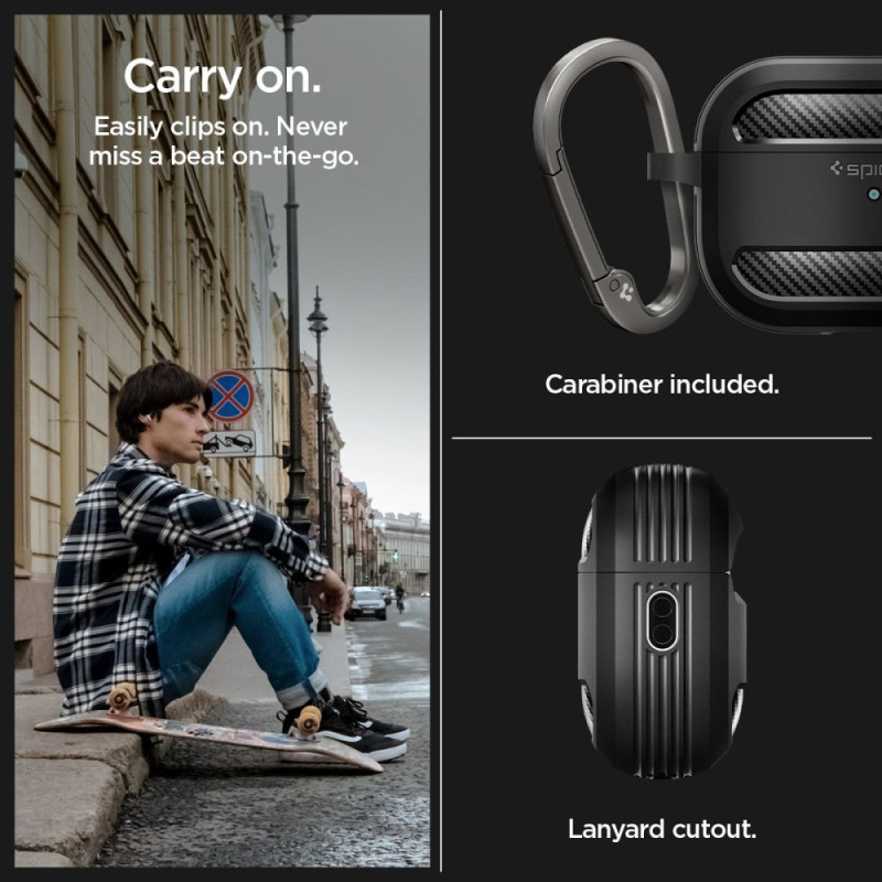 Etui Do Apple AirPods Pro 1 / 2 Spigen Rugged...
