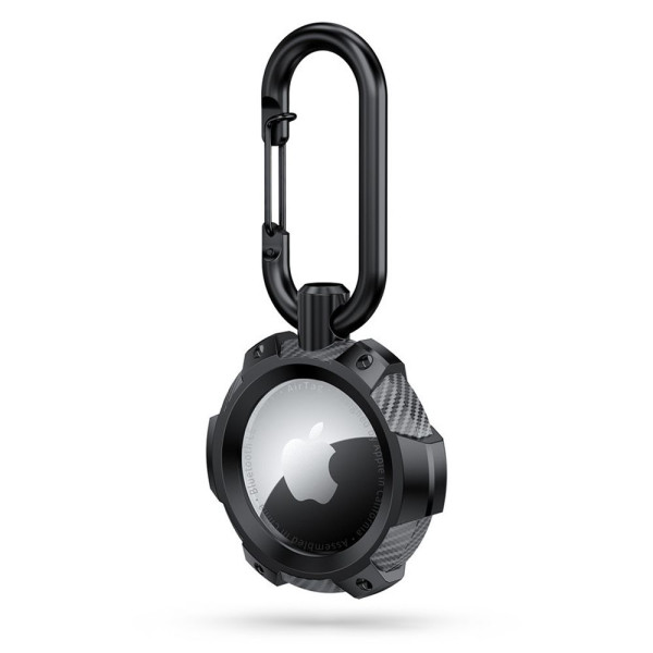 Etui Do Apple AirTag Tech-Protect Tpucarbon Czarny