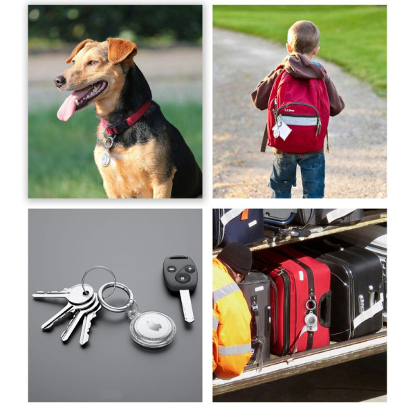 Etui Do Apple AirTag Tech-Protect Icon Przezroczysty