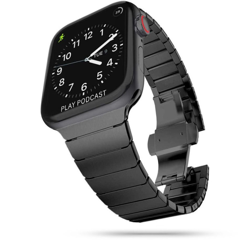 Bransoletka Do Apple Watch 42 / 44 / 45 / 49 mm Tech-Protect Link Band Czarny