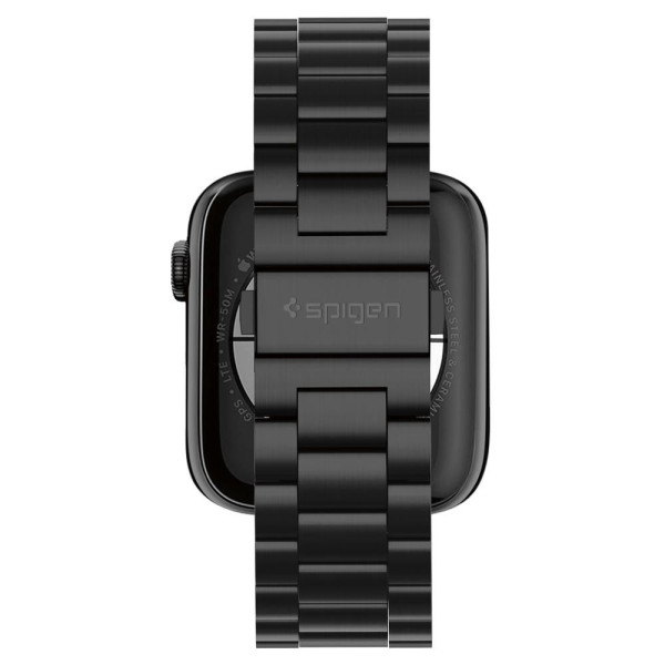 Bransoletka Do Apple Watch 42 / 44 / 45 / 49 mm Spigen Fit Band Czarny