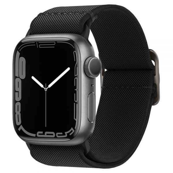 Pasek Do Apple Watch 42 / 44 / 45 / 49 mm Spigen Fit Lite Czarny