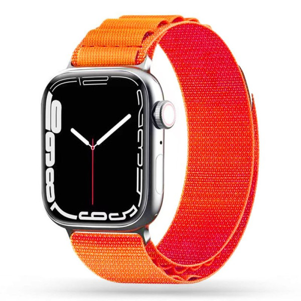 Pasek Do Apple Watch 42 / 44 / 45 / 49 mm Tech-Protect Nylon Pro Pomarańczowy