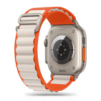 Pasek Do Apple Watch 42 / 44 / 45 / 49 mm Tech-Protect Nylon Pro Beżowy