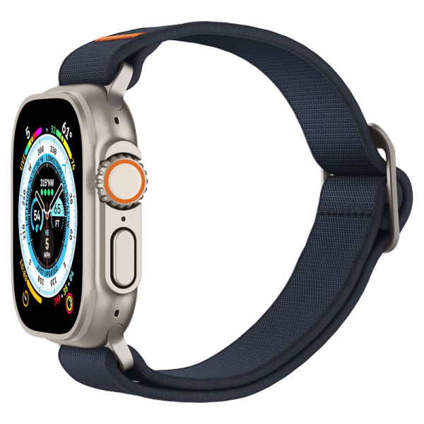 Pasek Do Apple Watch 42 / 44 / 45 / 49 mm Spigen Fit Lite Ultra Niebieski