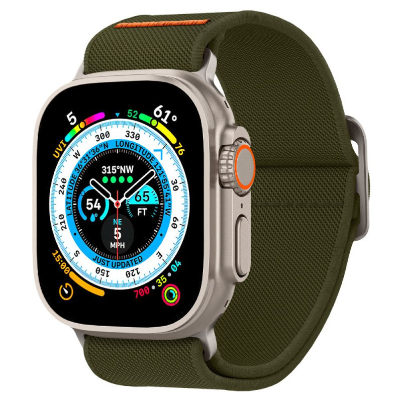 Pasek Do Apple Watch 42 / 44 / 45 / 49 mm Spigen Fit Lite Ultra Zielony