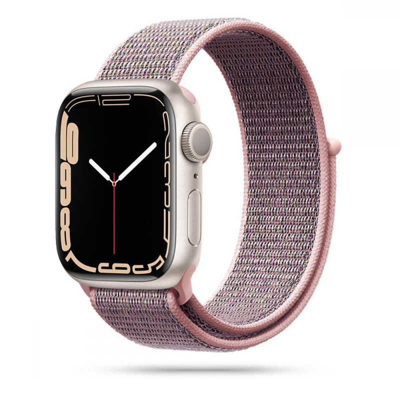 Pasek Do Apple Watch 38 / 40 / 41 mm Tech-Protect Nylon Różowy