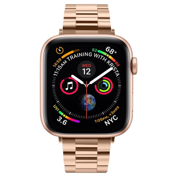 Bransoletka Do Apple Watch 38 / 40 / 41 mm Spigen Fit Band Różowe Złoto