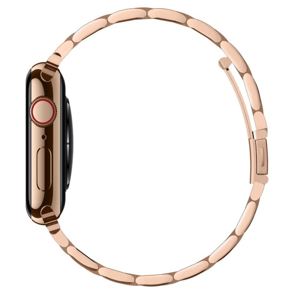 Bransoletka Do Apple Watch 38 / 40 / 41 mm Spigen Fit Band Różowe Złoto