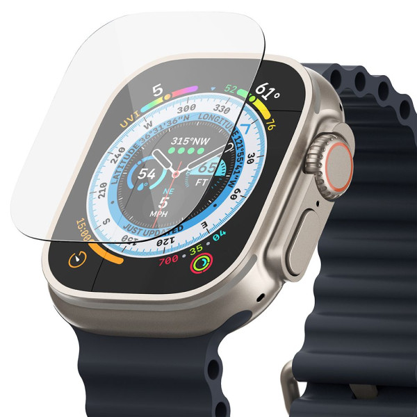 Szkło Hartowane Ringke Id Fc Glass 4 - Pack Apple Watch 49 mm