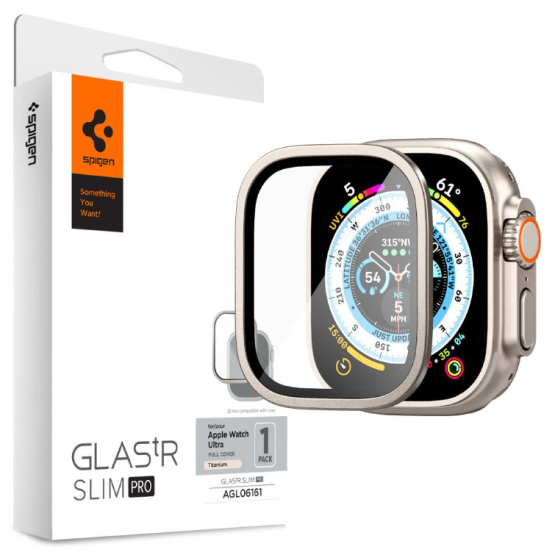 Szkło Hartowane Spigen Glas.Tr Slim Pro Apple Watch Ultra 49 mm