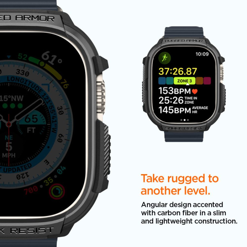 Etui Do Apple Watch 49 mm Spigen Rugged Armor...