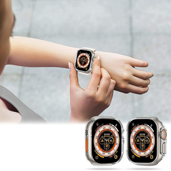 Etui Do Apple Watch 49 mm Tech-Protect Defense360 Przezroczysty