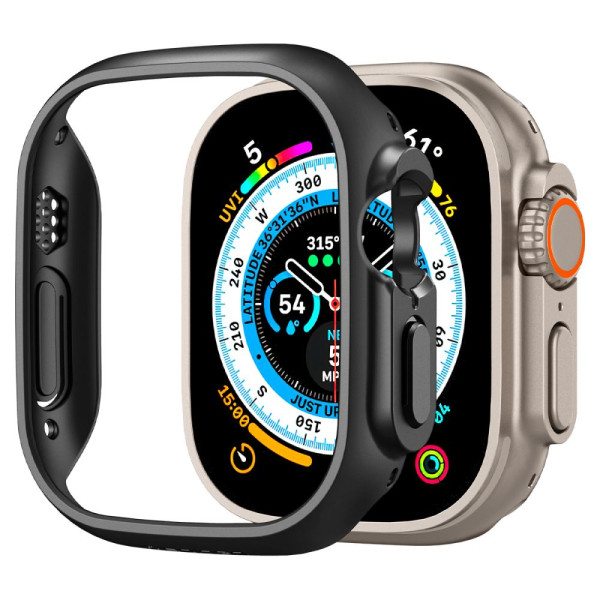 Etui Do Apple Watch 49 mm Spigen Thin Fit Czarny