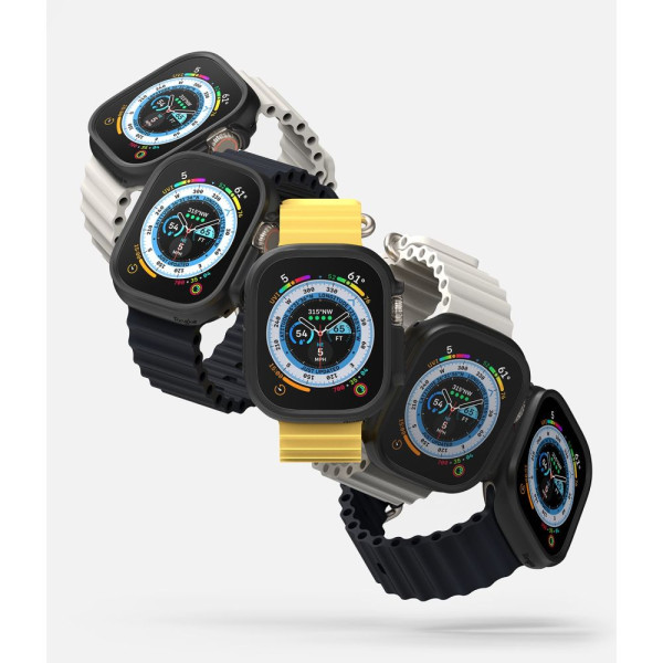 2x Etui Do Apple Watch 49 mm Ringke Slim Przezroczysty Matowy