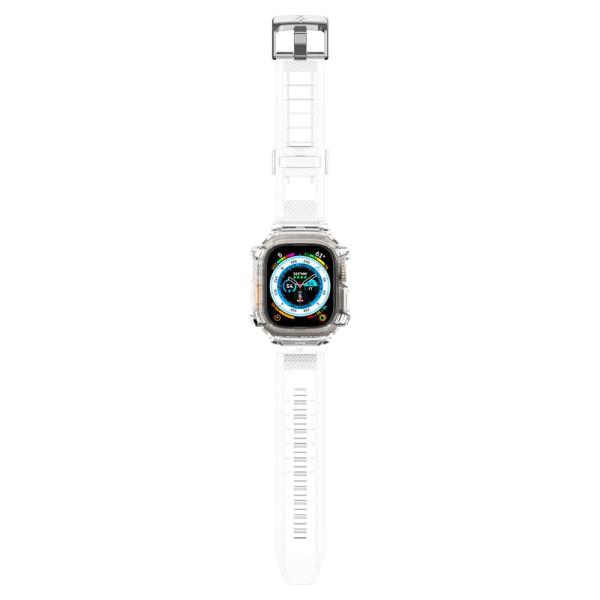 Etui Z Paskiem Do Apple Watch 49 mm Spigen Rugged Armor Pro Przezroczysty