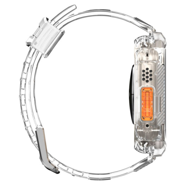 Etui Z Paskiem Do Apple Watch 49 mm Spigen Rugged Armor Pro Przezroczysty