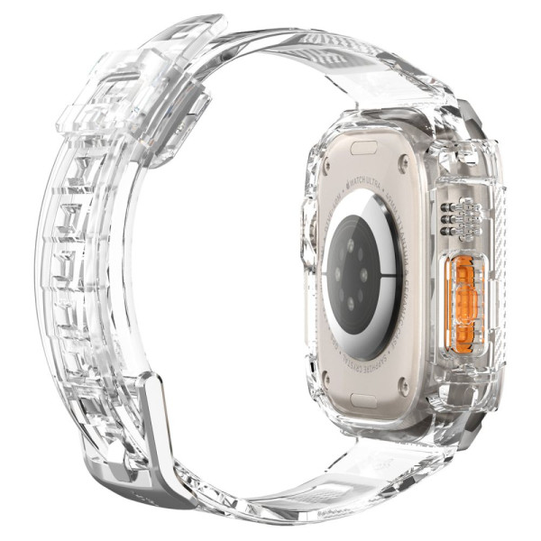 Etui Z Paskiem Do Apple Watch 49 mm Spigen Rugged Armor Pro Przezroczysty