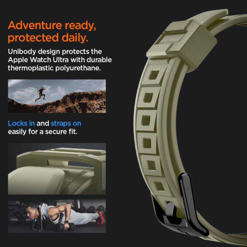 Etui Z Paskiem Do Apple Watch 49 mm Spigen...