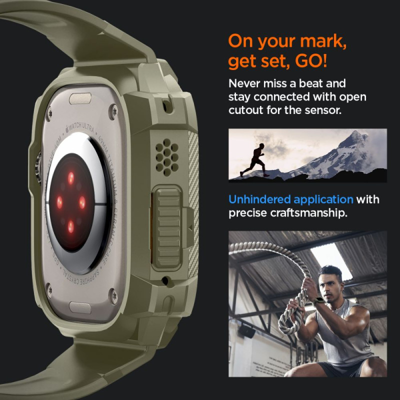 Etui Z Paskiem Do Apple Watch 49 mm Spigen...