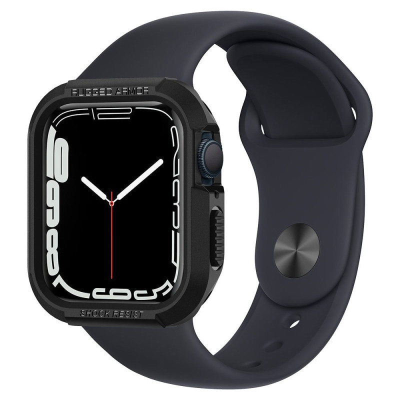 Etui Do Apple Watch 40 / 41 mm Spigen Sgp Rugged Armor Czarny