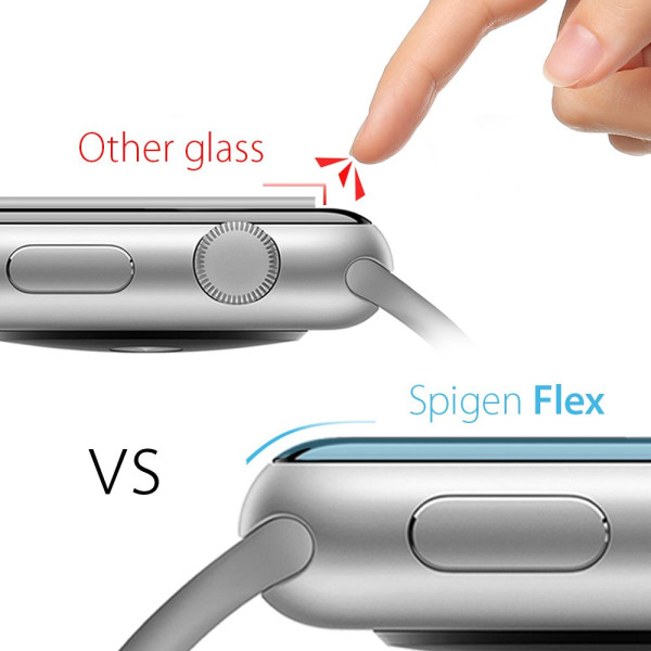 3x Folia Ochronna Spigen Neo Flex  Apple Watch 40 / 41 mm