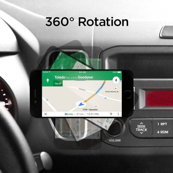 Uchwyt Samochodowy Na Telefon Spigen QS11 Czarny