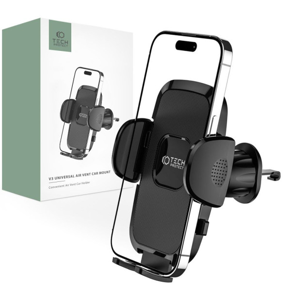 Uchwyt Samochodowy Na Telefon Tech-Protect V3 Czarny