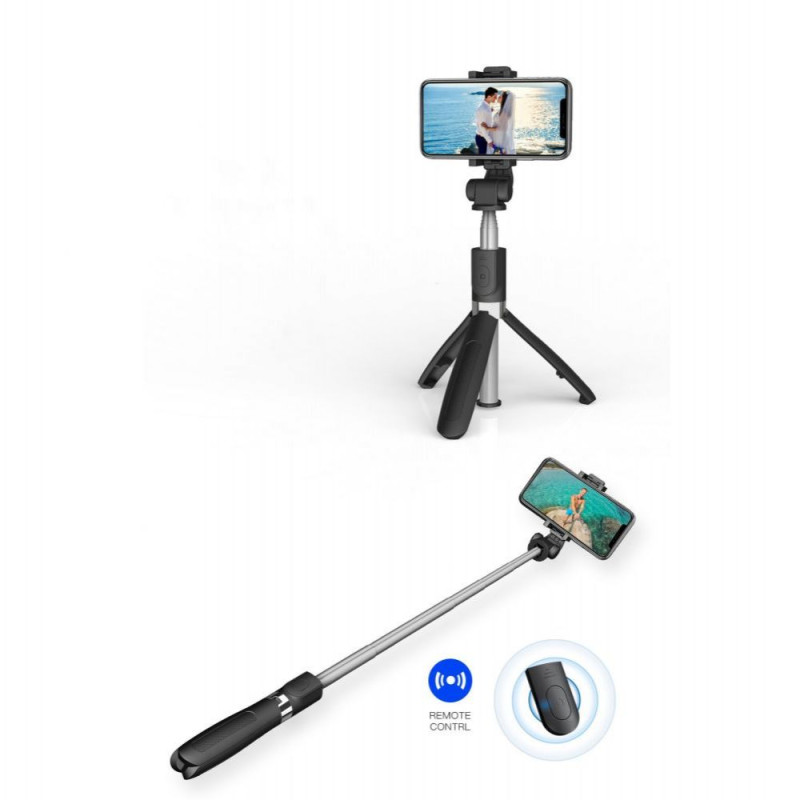 Selfie Stick Tech-Protect L01S Czarny