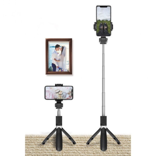 Selfie Stick Tech-Protect L01S Czarny