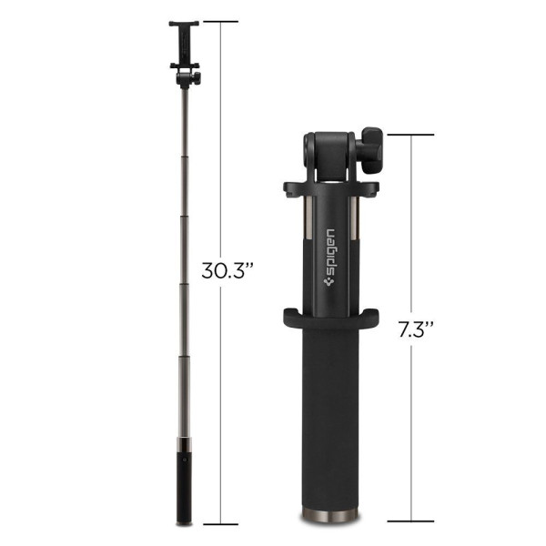 Selfie Stick Spigen S530 W Czarny