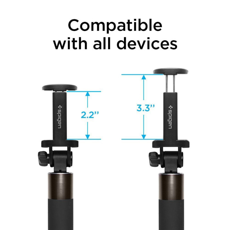 Selfie Stick Spigen S530 W Czarny