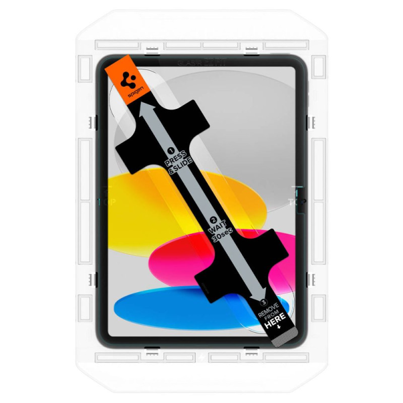 Szkło Hartowane Spigen Glas.Tr " Ez Fit " iPad...