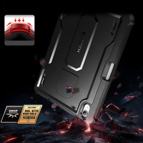Etui Do iPad 10.9 2022 Tech-Protect Kevlar Pro Czarny