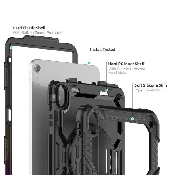 Etui Do iPad 10.9 2022 Tech-Protect Solid360 Czarny