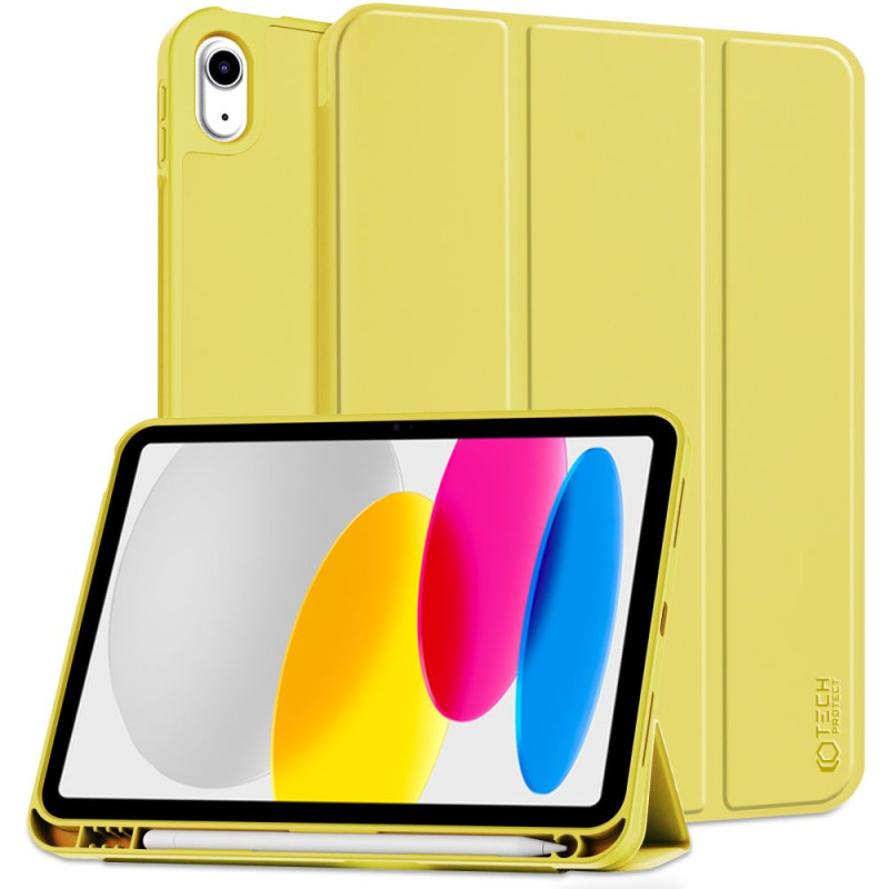 Etui Do iPad 10.9 2022 Tech-Protect Sc Pen Żółty