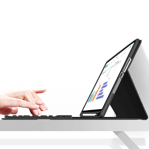 Etui Z Klawiaturą Do iPad 10.9 2022 Tech-Protect Sc Pen Czarny