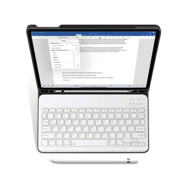Etui Z Klawiaturą Do iPad Air 4 2020 / 5 2022 Tech-Protect Sc Pen Czarny