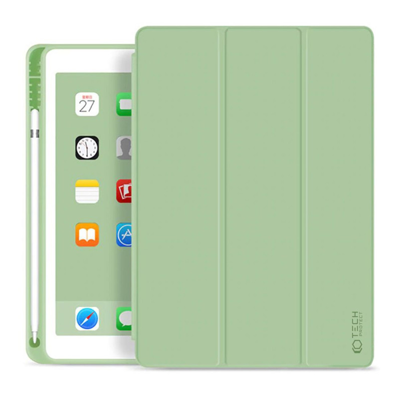 Etui Do iPad 10.2 2019 / 2020 / 2021 Tech-Protect Sc Pen Zielony