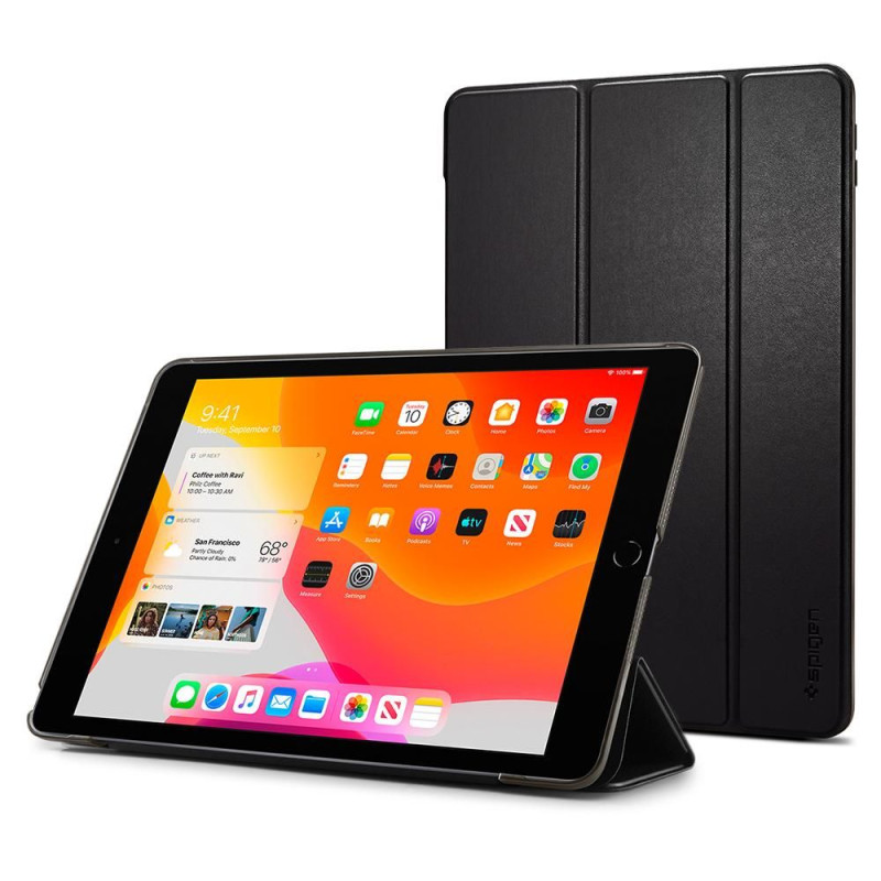 Etui Do iPad 10.2 2019 / 2020 / 2021 Spigen Smart Fold Czarny